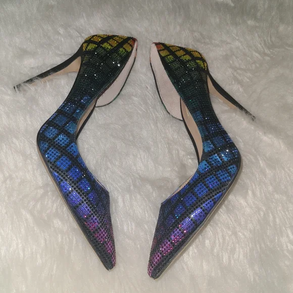 Jeweled pumps hot sale